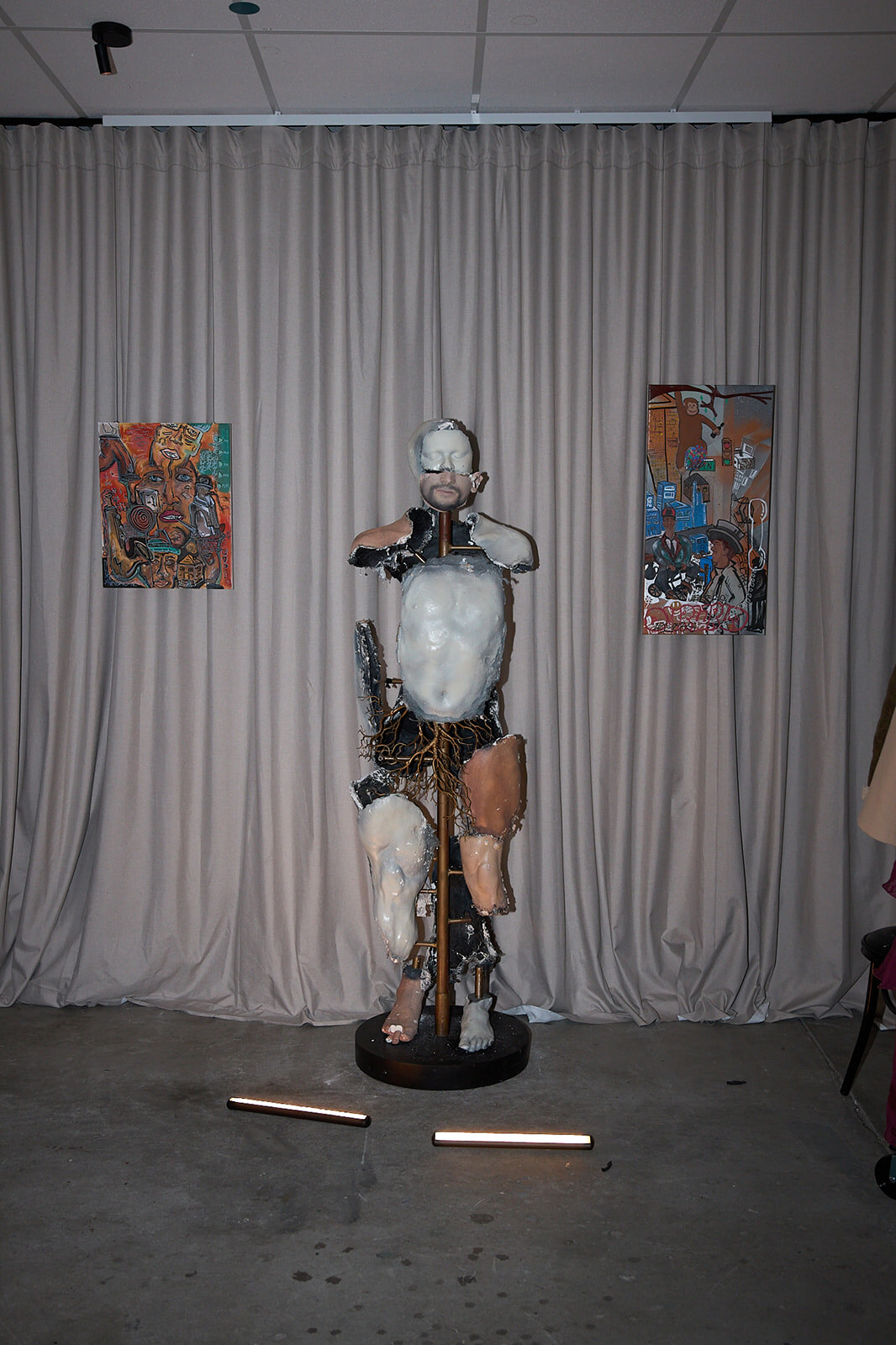 Sculptural work on show at La Vita Nova