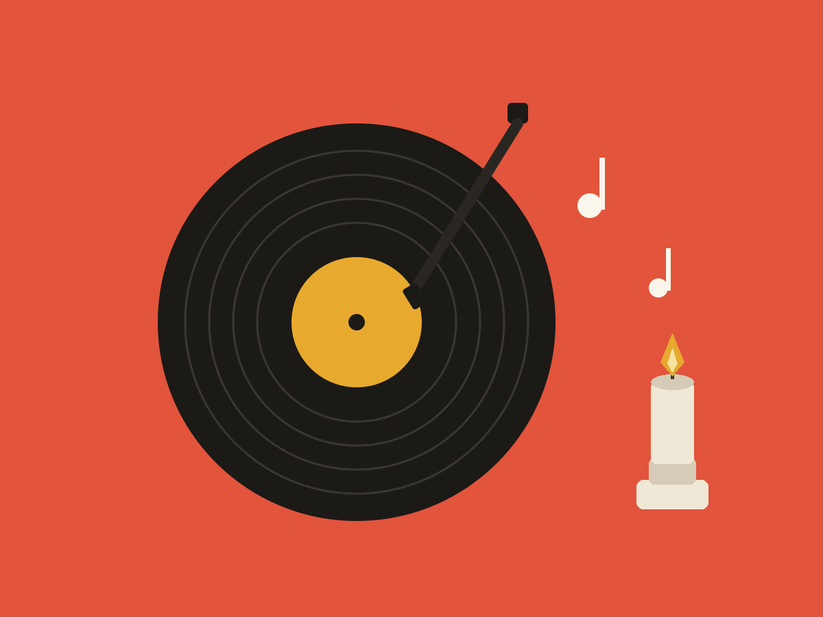 A Vinyl and Candlelight evening at La Vita Nova